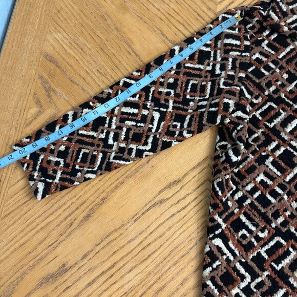 Alfred Dunner Womens Sz 12 Open Front Jacket Long Sleeve Cotton Stretch - Picture 7 of 10